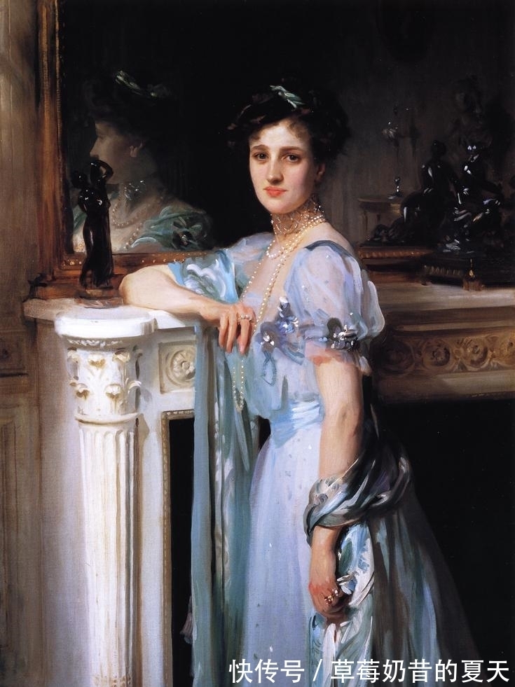 画家#绘画风格成为绘画软件定制画刷,他就是萨金特,一位现实主义画家