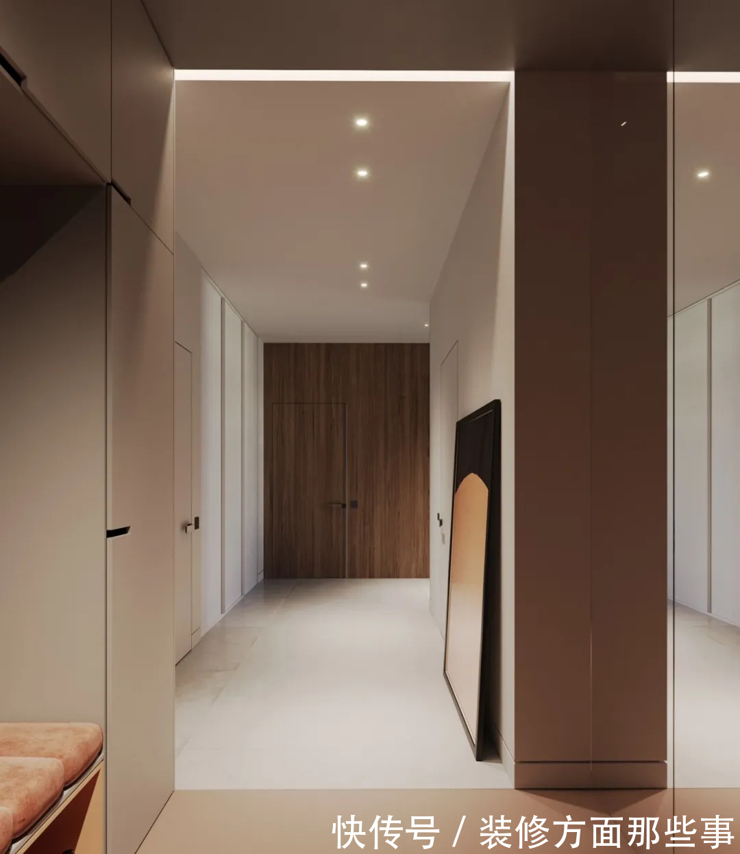 三居室|145平欧式三居室,色调沉稳简约时尚有韵味