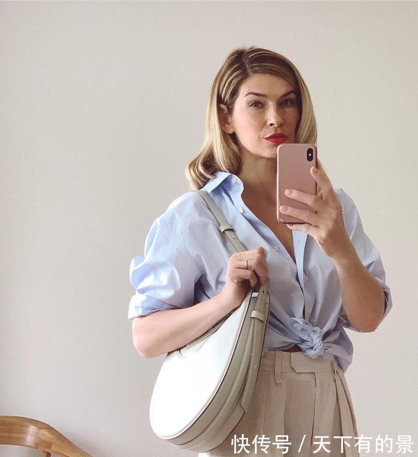 艾利|简单衬衫也能穿出迷人气质,属于职场女孩的时尚单品,必须有它