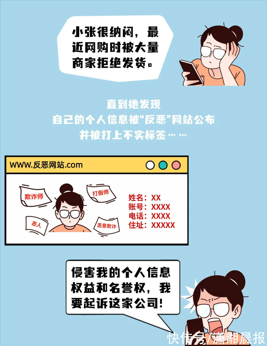 名誉权|我成了“恶人”？个人信息被网站公布并抹黑，如何维权？