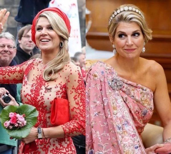 178cm荷兰王后气质出众,与西班牙王后同框,被超高颜值碾压