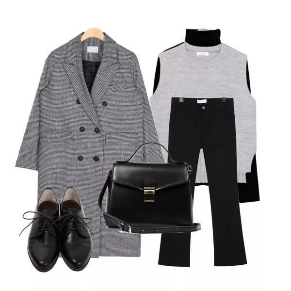 外套|3件外套就能轻松美一冬?别不信,看看这些穿搭平铺图就知道了