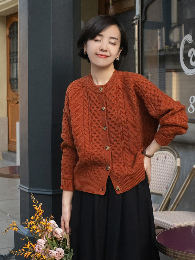 半身裙|优雅女人衣橱里少不了“开衫”,温柔保暖,气质提升不止一点点