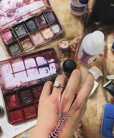 美女|美国一美女展示独家化妆术,3D效果堪称PS,看着有些恐怖