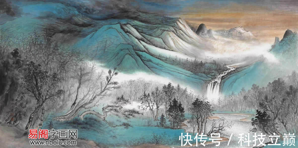 习画#画家黄开丛简介 黄开丛字画欣赏