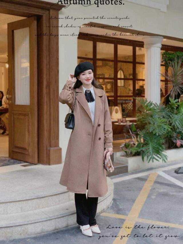 连衣裙|今年秋冬流行的风衣色号都在这,选这5种大衣,让你美出新高度