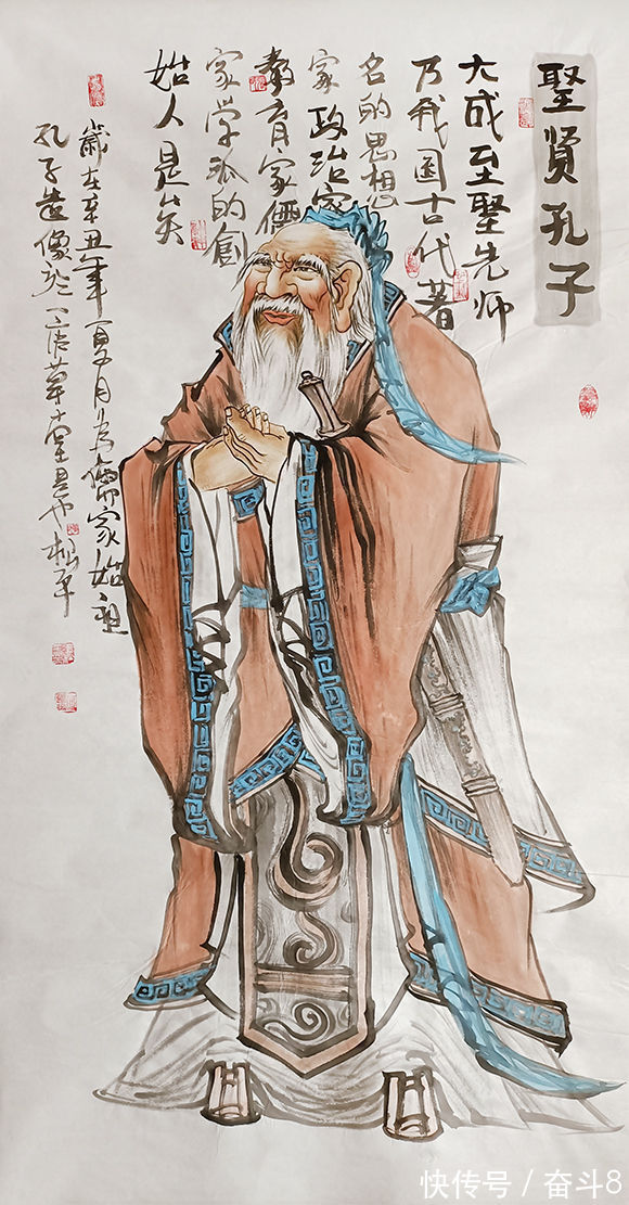 高古游丝描|画家张松平 墨笔丹青 神来之笔