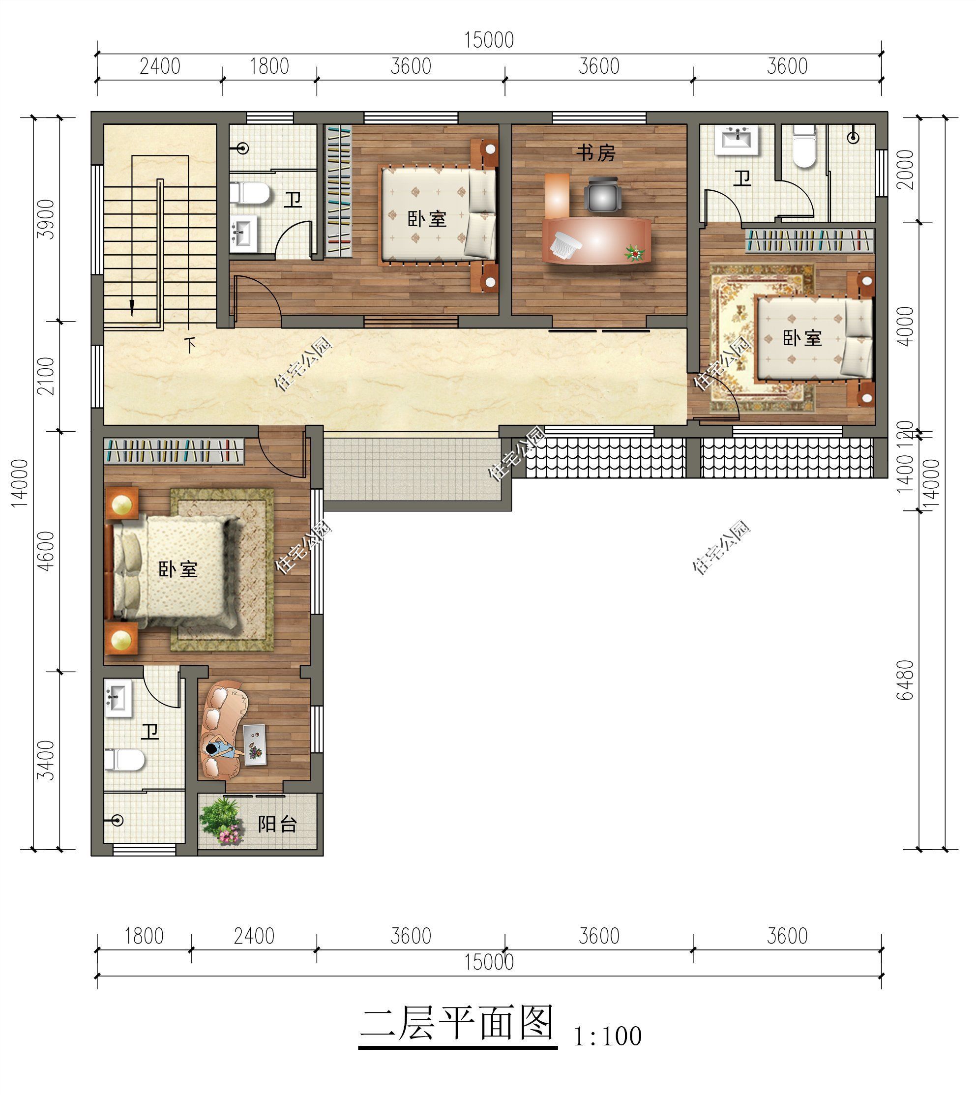 图纸|国人理想住宅，还得是中式小院！8套精品图纸，送给要建房的你