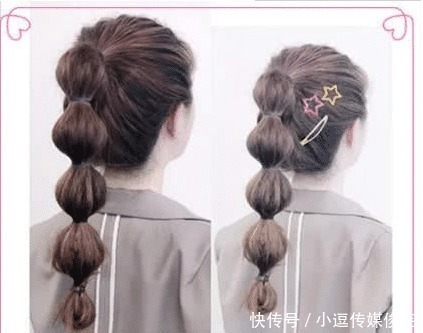 马尾辫|建议:天热了就扎这4款“马尾辫”,凉快又洋气,手残党也学的会
