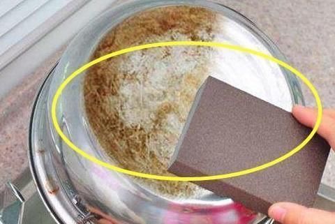 白醋|锅底垢又黑又厚“5个方法”教给你，用后锅底都反光，效果贼好
