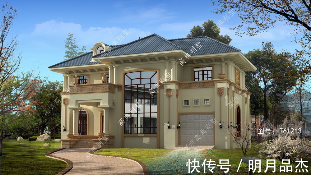 别墅|简约不简单的农村自建别墅,建在农村很有面子