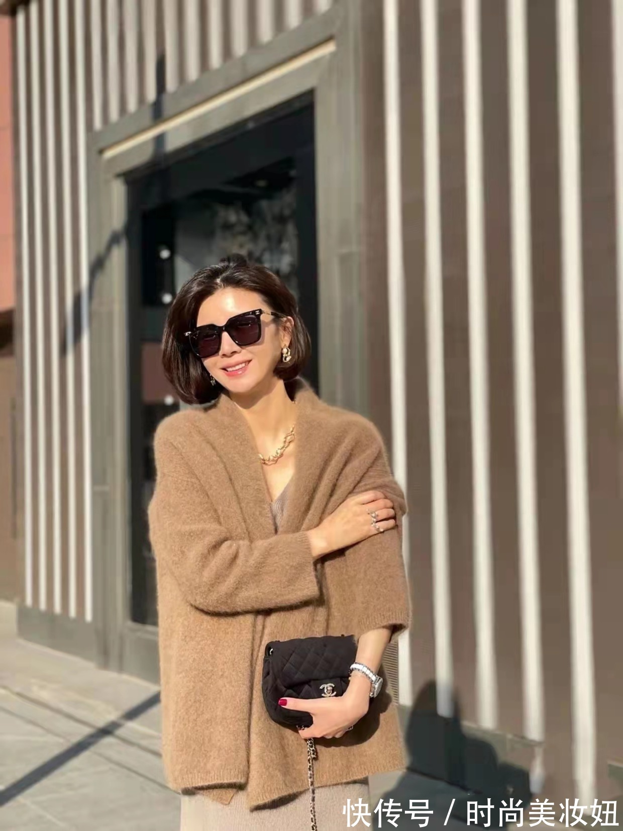 针织衫 这是我见过最高级的针织开衫穿搭,轻松打造好气质,适合40岁女人