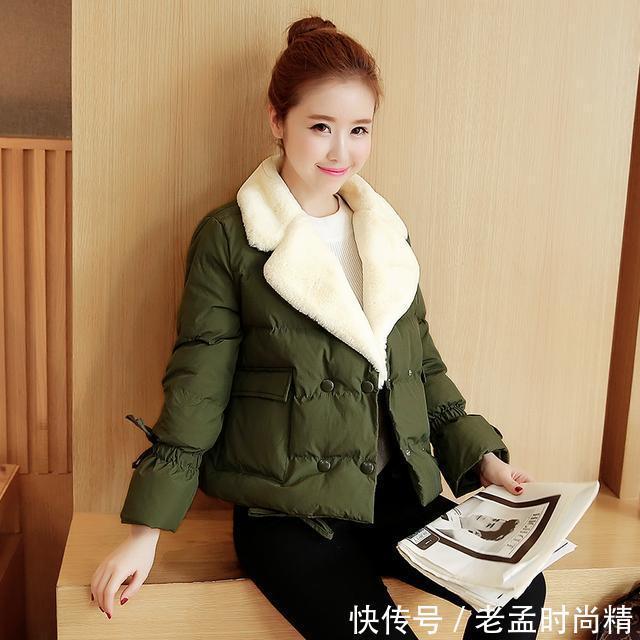 棉衣 街拍当道,棉衣外套让你美出屏