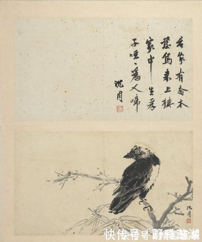 绘画#作品不输齐白石,一只乌鸦价值250万,绘画手法堪称开山祖师爷