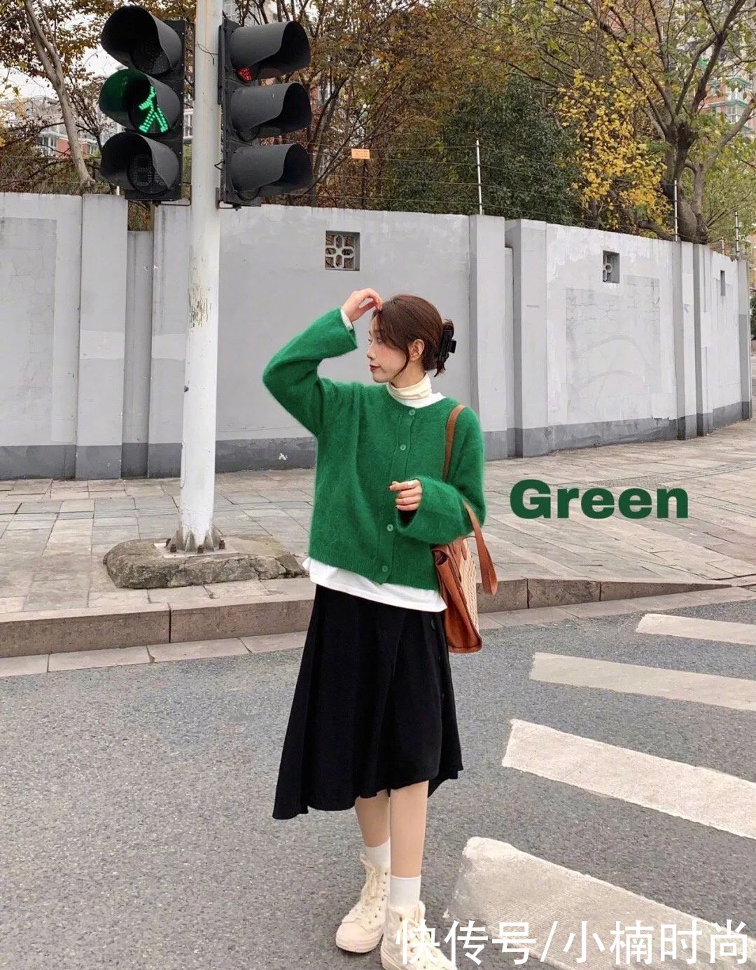 用亮丽的色调来温暖这个寒冷的天气吧！7套冬季日常时髦造型推荐