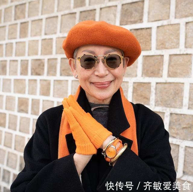 女人|女人要体面活！68岁姥姥口红只用豆沙色，白衬衫必须搭珍珠项链