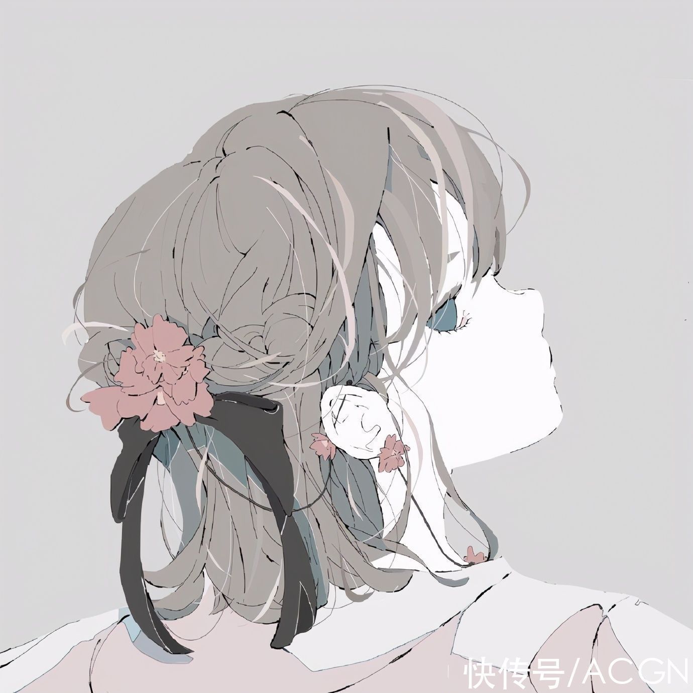 动漫|画师大佬分享的唯美女生头像,表情值得玩味,先收藏了