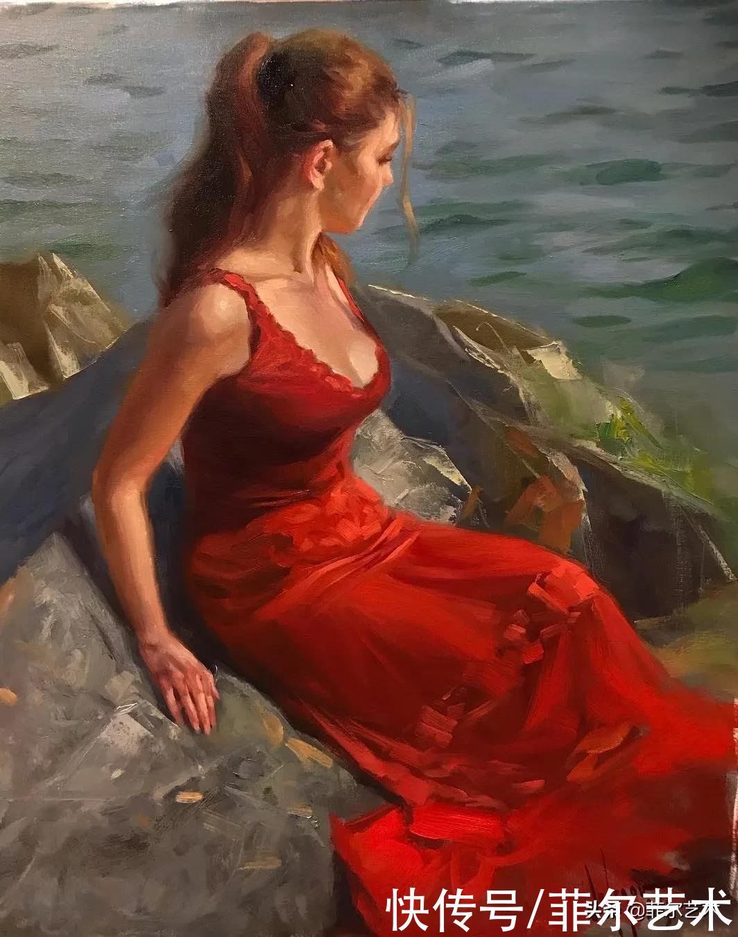 弗拉基米尔&俄罗斯画家弗拉基米尔人体油画里的美女，美得让人难忘