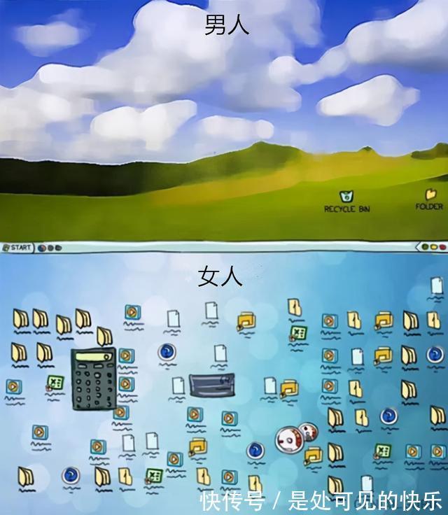 |搞笑男女本质区别