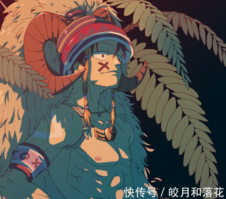 幽灵|海贼王超有意境的路飞头像分享,五皇变身成为丛林里的幽灵王子