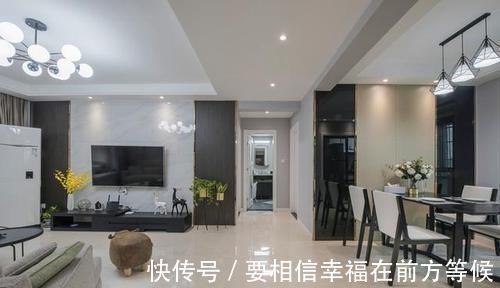 客餐厅|晒晒正在通风中的新房，全屋装修花12万就搞定了，确实值且不输人