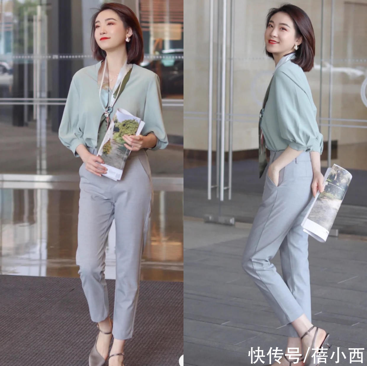 ol风|真正有高级感的女人，穿衣都不会繁杂，都爱极简穿搭，展现高品位