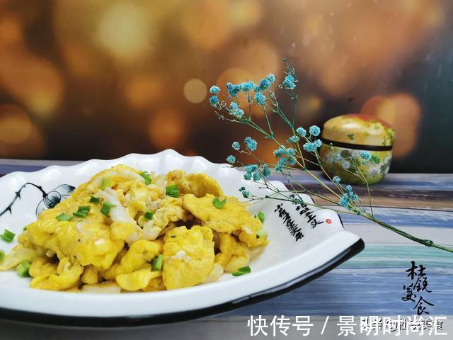 美味|新鲜的银鱼与鸡蛋搭配,高蛋白低脂肪,营养又美味