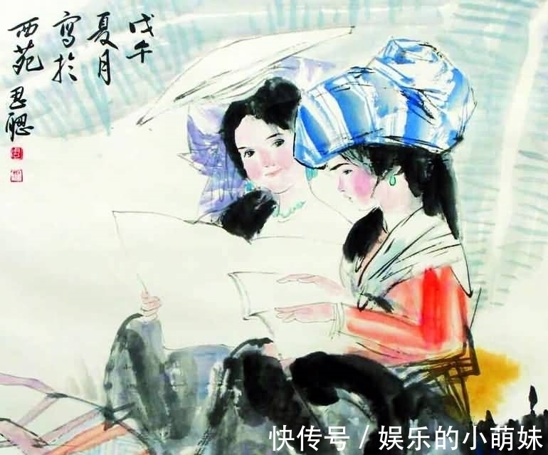 水墨!周思聪:开拓了水墨人物画的当代语言现代化探索潮流的走向!