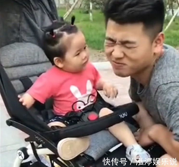 宝宝|舅舅偷亲了几下外甥女,接下来的画面,让人乐了