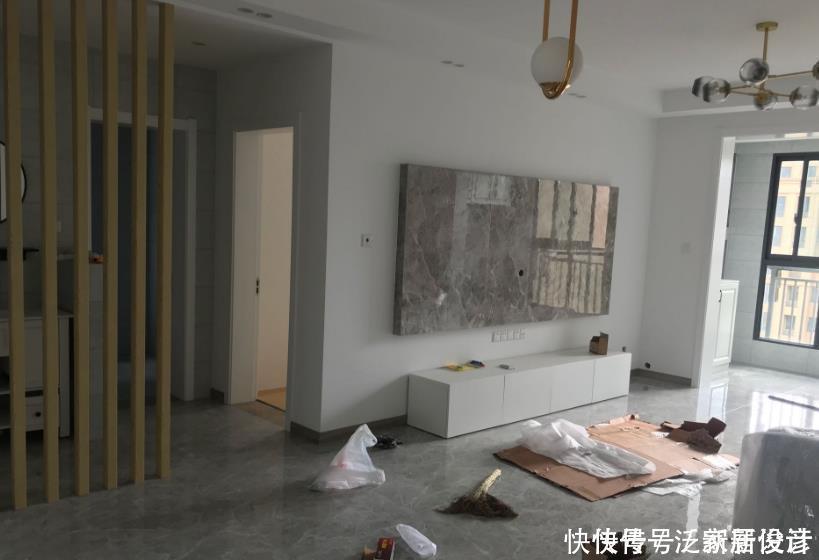 大理石|自己装修6个月的房子完工了，现在就差家具，先给大家晒晒