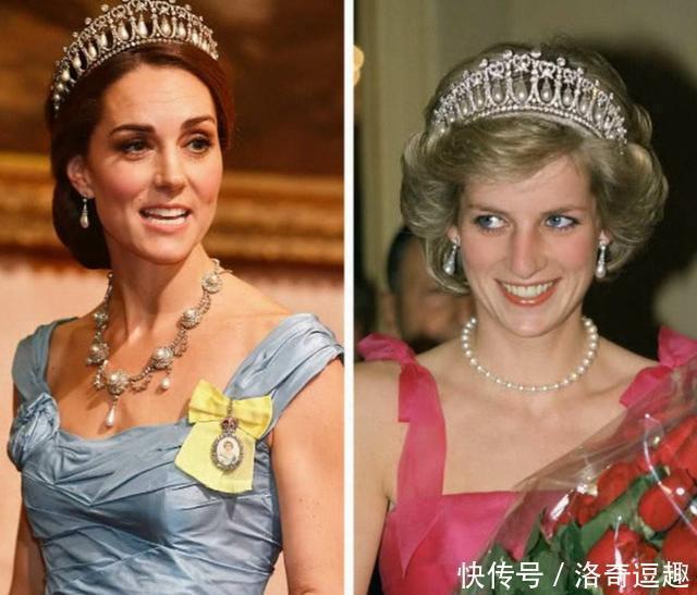 戴安娜离婚珠宝归己有,唯有一件女王坚持要回,20年后凯特才戴上