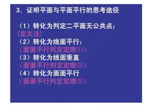 几何|高中数学立体几何+解析几何常用公式结论汇总！