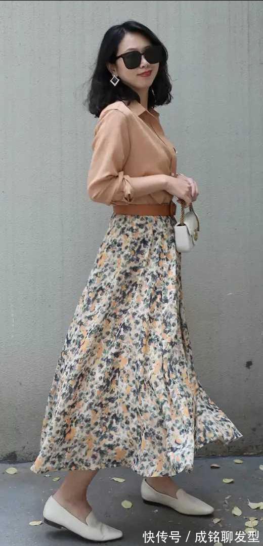 印花|四十岁怎么穿减龄又高级？选对色彩挑对款式，显瘦时尚两不误