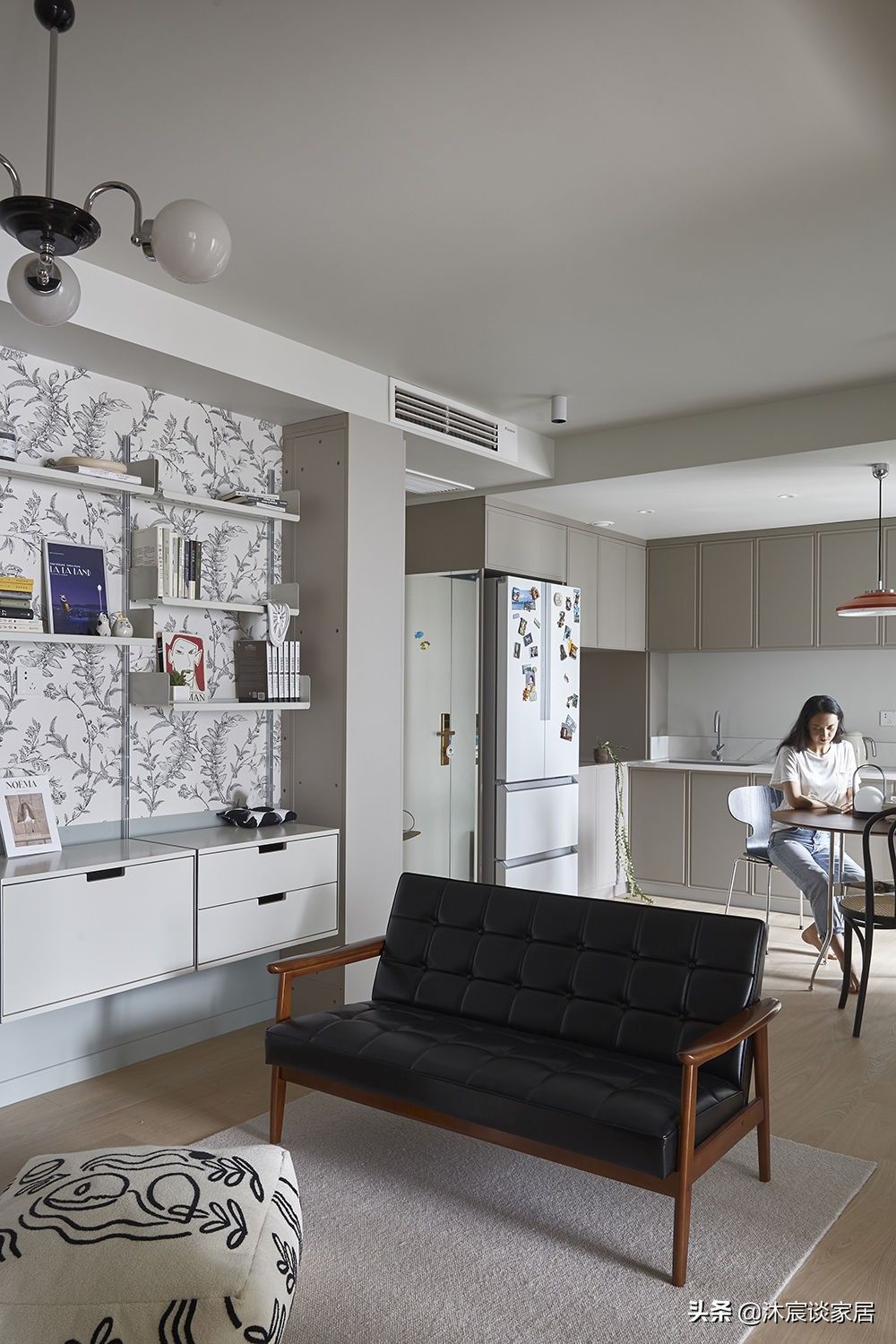 客餐厅|3处完美改造术,她让采光不好空间又小的房子,成为了理想居所