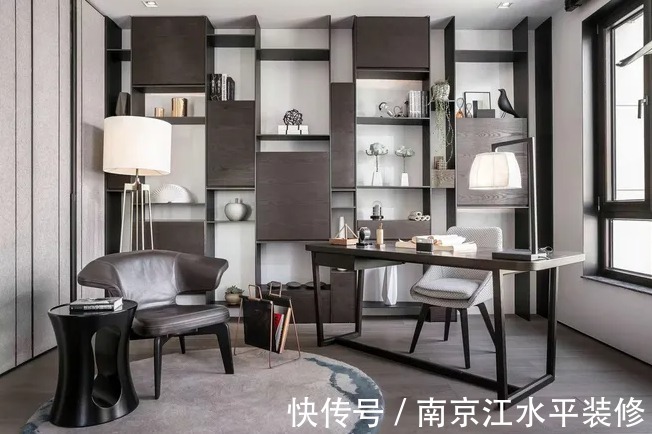 装修设计|南京书房装修设计，不同的面积不同的布局，小户型也可以有书房