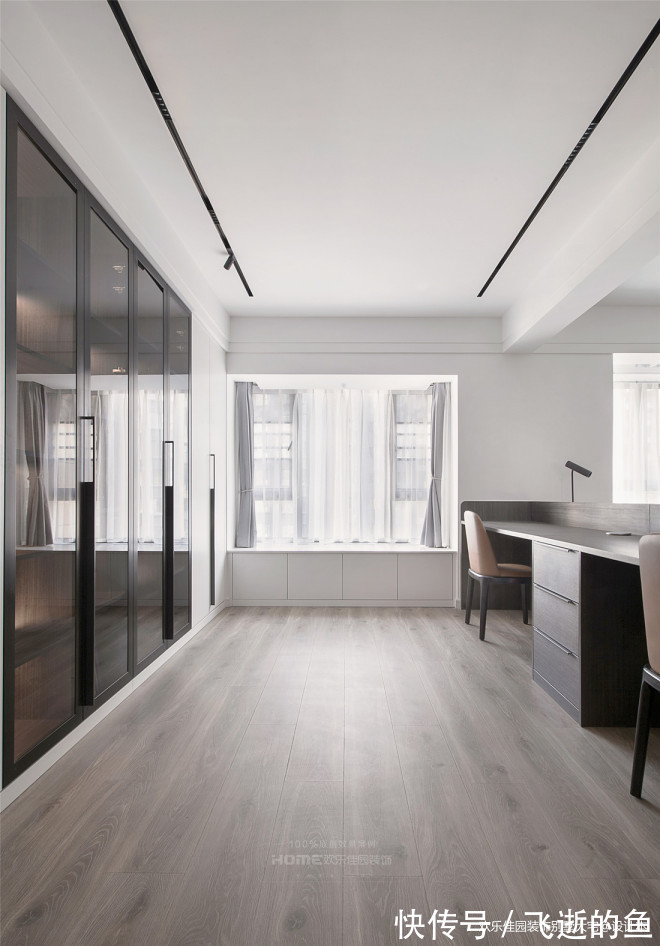 三口之家|170平现代简约，因为简单所以经典