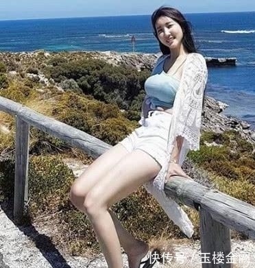 竹竿型|韩国健身女模,体重120斤,丝毫不显胖