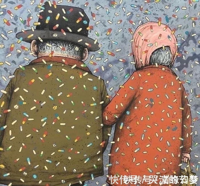 插画&这组内涵插画,刚看第一张笑喷了,看到第三张我就泪奔了