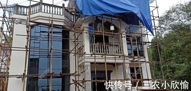 墙体|农村盖房别被施工队给骗了,这才是框架结构的标准做法