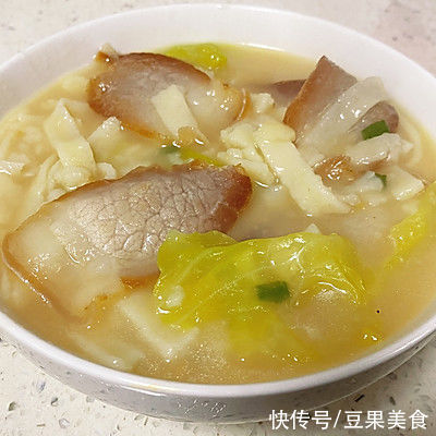 特色美食|腊肉煮豆丝-湖北特色美食之一