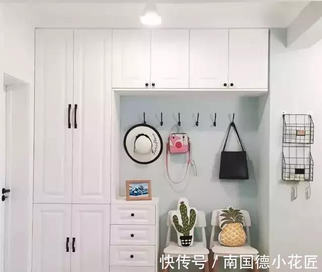 实用|去朋友家参观，一进门就被鞋柜惊艳到了，真是漂亮又实用！