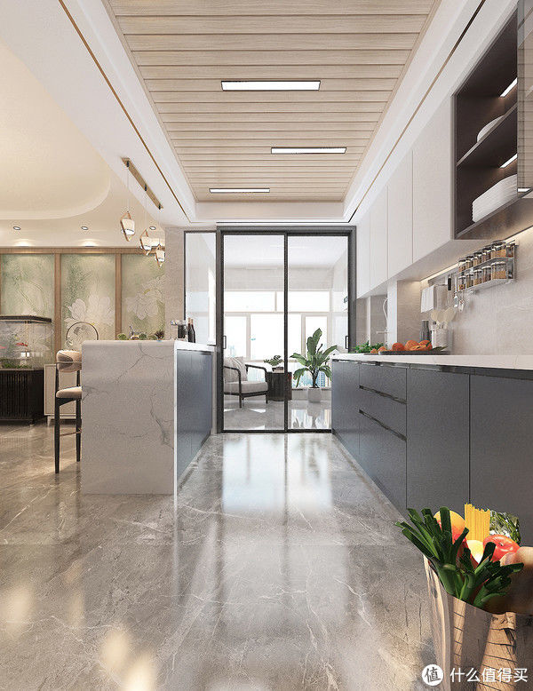 茶室|退休夫妻晒出自己的新房装修，新中式风格，简约有禅意，品味十足