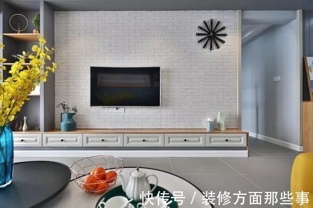 餐厅|116㎡时尚北欧风,清新配色超漂亮,把生活过成诗!