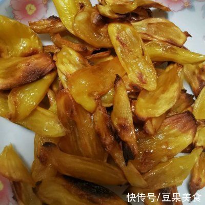  家庭烤箱版菠萝蜜干最经典的做法，简单易学好上手