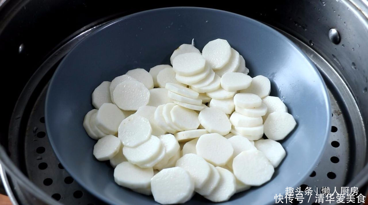 大人|揉面不加一滴水,教你奶香山药小饼的做法,大人小孩都爱吃