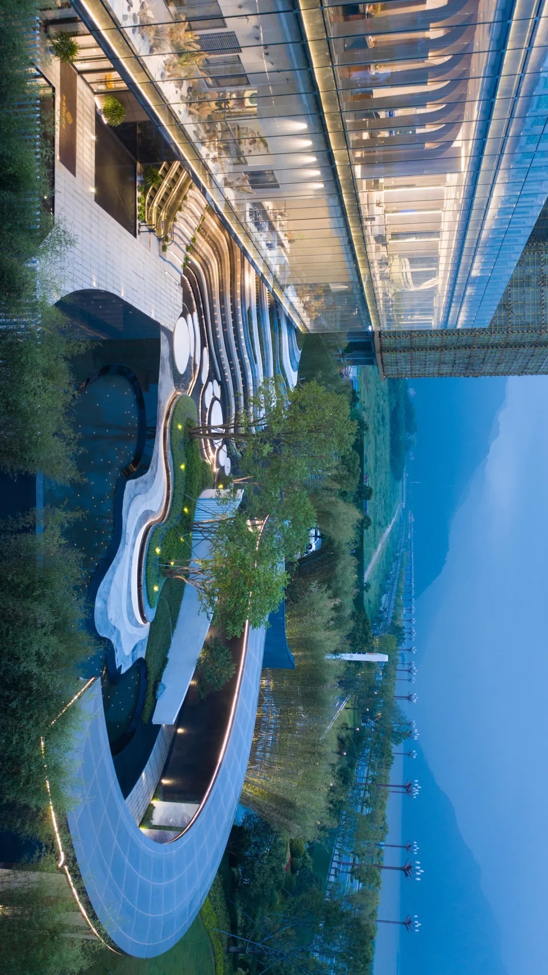 设计|以地为纸,泼墨生花|世茂滨江壹号