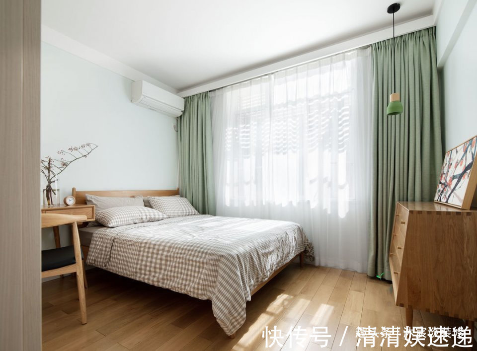 客餐厅|走进她家，犹如进入森林般舒适，全屋清新素雅，喜欢就照这样装！