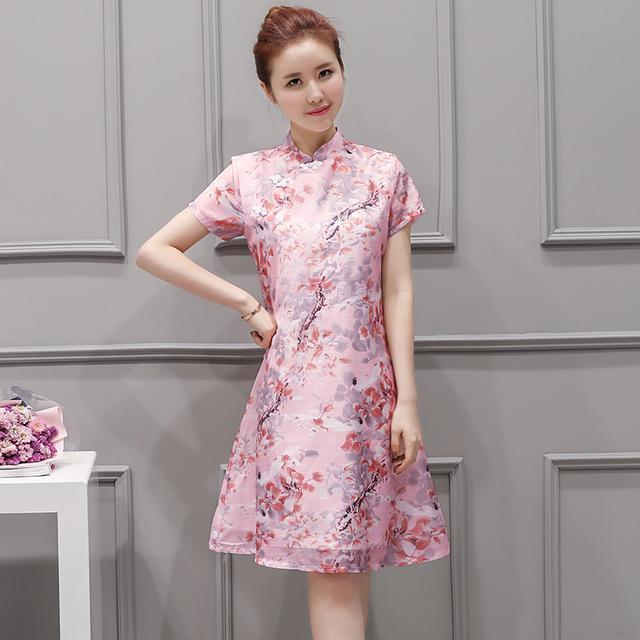 复古|改良旗袍连衣裙,蕴含浓郁中国风,不挑年龄,尽显女性东方美