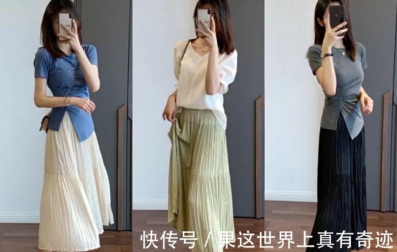 气质|喜欢简单的自己,炎炎夏日学会这样穿,清凉减龄又蛮显气质的