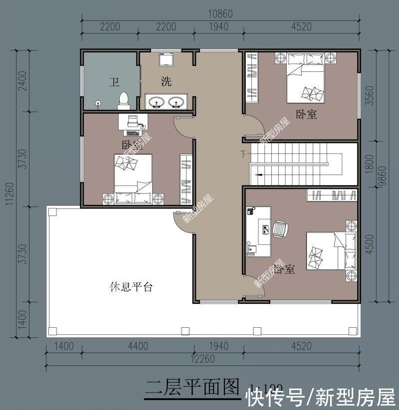 图纸|30万的存款,能在农村建什么样的房子?这8套图纸看看你喜欢哪套